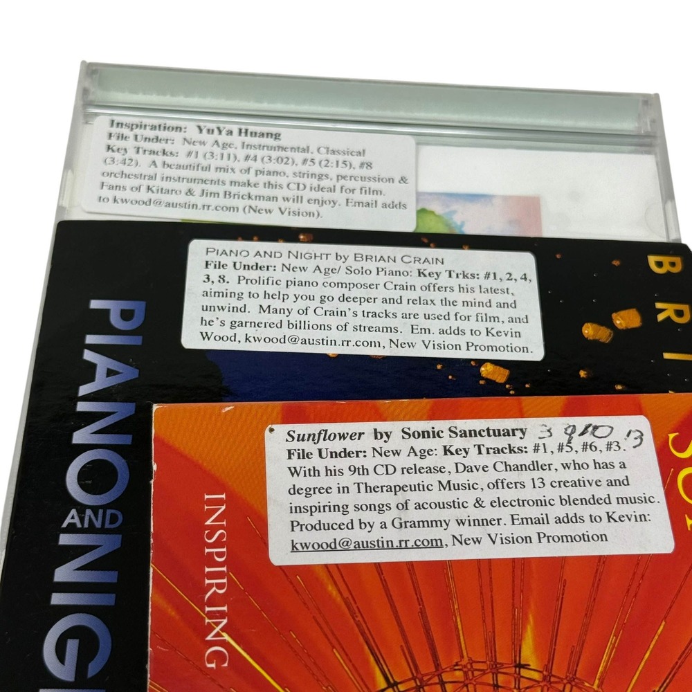 10 New Age Instrumental CD Lot Brian Crain Paul Schwartz Jill Haley YuYa Huang - Picture 5 of 5
